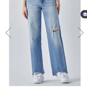 Classic Light Blue Flare Jeans